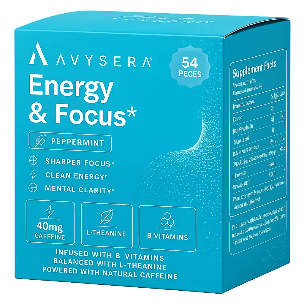 Avysera Focus & Energy Gum